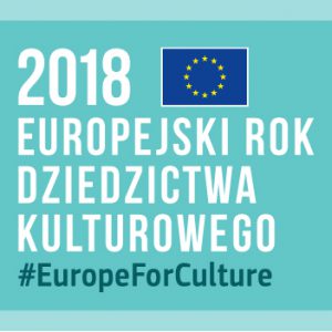 plakat 2018 rok dziedzictwa kulturowego